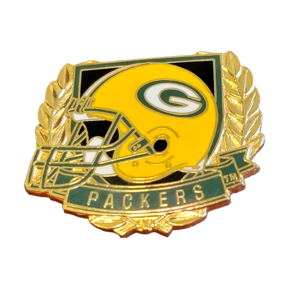 Vintage 1993 NFL Green Bay Packers Football Collectible Peter David Pin - Picture 3 of 7